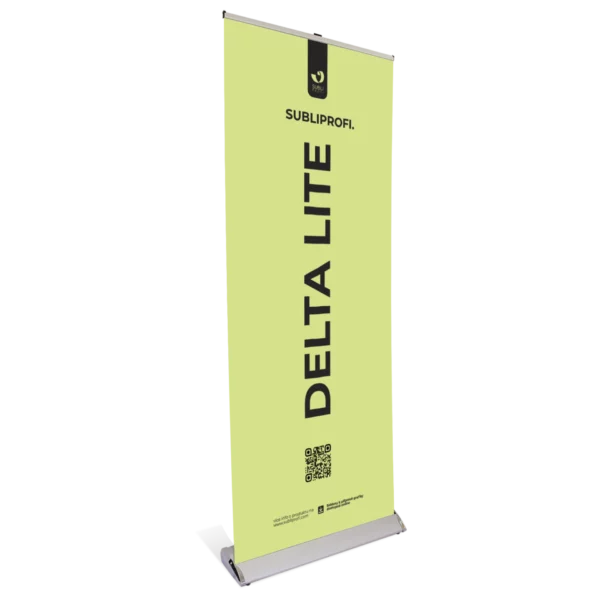 Delta lite roll-up banner